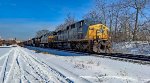 CSX 458 leads C318.